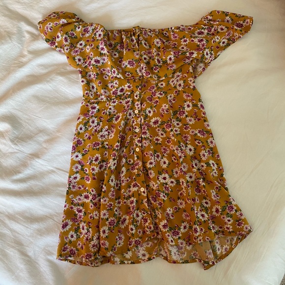 Mini floral dress - Picture 2 of 2